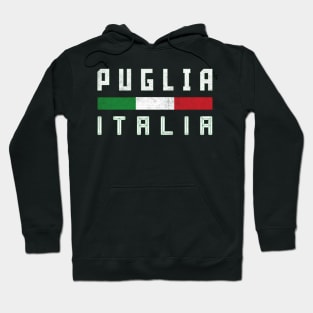 Puglia / Italian Region Typography Design Hoodie